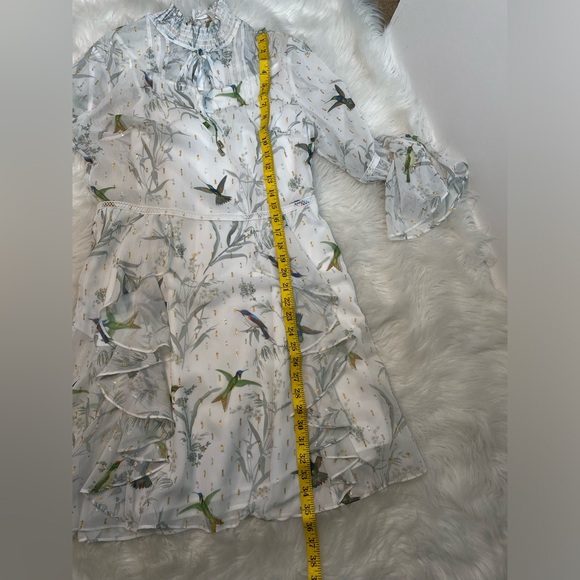 #508 Ted Baker Andray Fortune Print Dress size 2(fits size 6)NWT - Picture 10 of 12